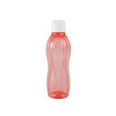 Tupperware Trinkflasche Eco Easy  korallenrot transparent...