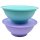 Tupperware Set Allegra Schüssel 275 ml  2 x  lila / mint Dessertschüssel Servierschalen Schale Eleganz Vorspeisen Beilagen NEU