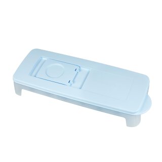 Tupperware Eiswürfler hellblau transparent Eiszauber Eiswürfelbehälter  NEU