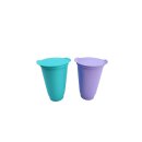 Tupperware Set Allegra Becher  2 x  lila / mint mit...