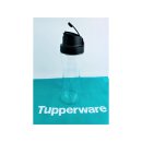 Tupperware Clear Collection Dispenser 750 ml schwarz Essig Öl Ausgießer NEU