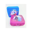 Tupperware Set 2 x Lunchbox Die Eiskönigin Frozen Anna & Elsa brombeer + blau Mädchen hübsches Motiv Olaf Brotdose NEU