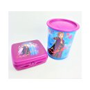 Tupperware Set Bingo + Lunchbox brombeer blau Olaf Anna...