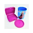 Tupperware Set Bingo + Lunchbox brombeer blau Olaf Anna und Elsa 1,25 l Frozen Die Eisköngin NEU