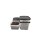 Tupperware Set Eidgenosse Quadro schwarz Deckel 1,2 + 2,6 + 4  l quadratisch Vorrat Vorratsbehälter NEU
