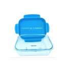 Tupperware Glasschale mit Deckel 1 l Borosilikatglas...