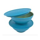 Tupperware Set Allegra Schüssel 2 x 275 ml gold petrol Dessertschüssel NEU