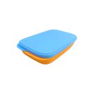 Tupperware Clevere Pause Slim 590 ml hellblau / orange...