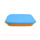 Tupperware Clevere Pause Slim 590 ml hellblau / orange Frühstück Lunchbox  Frühstücksbox, Snackbox, Sandwichbox, Brotbox NEU