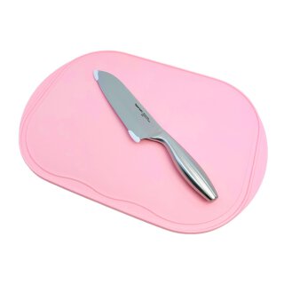 Tupperware Set Schneidbrett rosa + Universalmesser asiatischisches Profimesser  schneiden zubereiten NEU
