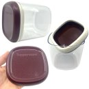 Tupperware Set Skyline 240 ml + 780 ml Vorratsdose Glasoptik / brombeer Glitzer NEU