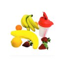 Tupperware Set Shaker rot 350 ml +  Banana Joe Bananenbox...