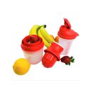 Tupperware Set Zitruspresse + Shaker rot 350 ml Juicer...