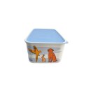 Tupperware Dose Quadro 2,9 l hellblau bunt  tolles Motiv...