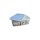 Tupperware Dose Quadro 2,9 l hellblau bunt  tolles Motiv Tiere Vorratsdose NEU