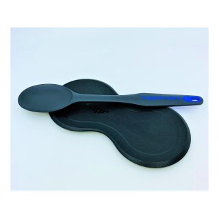 Tupperware Set Griffbereit Löffel Ablage + Rührlöffel blau schwarz Ordnung Sauberkeit in der Küche Kelle Rührlöffel  NEU