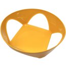 Tupperware Mediterrano Schüssel 2,5  l orange servieren mit Sichtfenster NEU