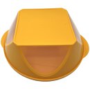 Tupperware Mediterrano Schüssel 2,5  l orange servieren mit Sichtfenster NEU