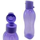 Tupperware Trinkflasche 500 ml lila Eco Easy Verschluß Schule Sport to go  NEU