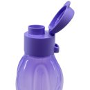 Tupperware Trinkflasche 500 ml lila Eco Easy Verschluß Schule Sport to go  NEU