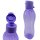 Tupperware Trinkflasche 500 ml lila Eco Easy Verschluß Schule Sport to go  NEU