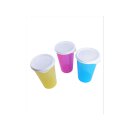 Tupperware Set Trinkbecher mit Deckel 3 x 330 ml pink,...