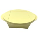 Tupperware Mediterrano Schüssel 600 ml gelb mit Deckel servieren mitnehmen  NEU