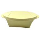 Tupperware Mediterrano Schüssel 600 ml gelb mit Deckel servieren mitnehmen  NEU