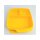 Tupperware Clevere Pause gelb hellorange 550 ml Frühstück Lunchbox Snackbox, Sandwichbox, Frühstücksbox, Snackbox, Brotbox NEU