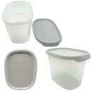Tupperware One Touch Fresh Eidgenosse 1,1 l grau Vorratsdose Vorrat Dose Modular Vorratsbehälter Trockenlagerung NEU