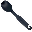 Tupperware Set Küchenhelfer schwarz mit Wandbefesting zum Einhängen Kelle, Rühr-, Schaum- und Servierlöffel NEU
