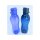 Tupperware Set Trinkflasche 500 ml lila + dunkelblau Eco Easy Verschluß Schule Sport to go  NEU