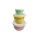Tupperware Set Rührschüsseln 3,2,1 l + 200 ml Peng altrosa, rose´, gelb, mint Schüssel backen rühren NEU
