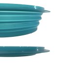 Tupperware Mini Max Faltschüssel 2 l petrol Backen Kochen Mini Max NEU