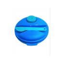 Tupperware Salat to Go blau/ hellblau 1,5 l + Besteck +...