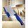 Tupperware Profi Messer Hackmesser Universalmesser mit Schutzhülle blau Edelstahl NEU