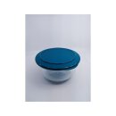 Tupperware Tafelperle 2,1 l transparent Deckel petrol Schüssel mit Deckel NEU