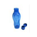 Tupperware Trinkflasche 500 ml blau für unterwegs Schule Kinder Sport NEU
