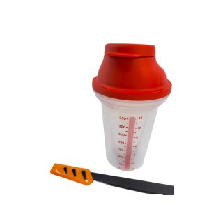 Tupperware Shaker klein Schüttelbecher 350 ml Shake It Messbecher