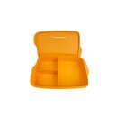 Tupperware Clevere Pause Lunchbox orange 1 l Brotdose Sandwichbox Frühstück Schule Kindergarten unterwegs mit Abtrennung NEU