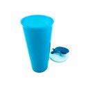 Tupperware Trinkbecher hellblau 470 ml to go Getränke unterwegs NEU