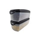 Tupperware Set 2 x Eidgenosse schwarz/ transparent 350 ml...