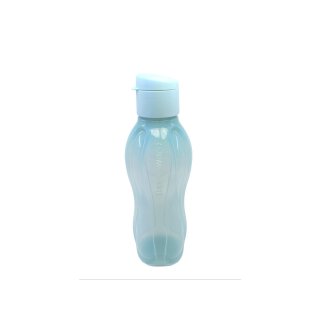 Tupperware Trinkflasche 750 ml hellblau Eco Easy Verschluß Getränk Wasser Saft Schule Sport NEU