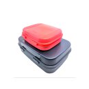 Tupperware Set Naschkätzchen Bellevue 2,5 l dunkelblau + 1,1 l pink Snacks Süßigkeiten Vorratsdose Spielzeug Bastelbedarf Hobby NEU