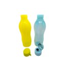 Tupperware Set Trinkflasche 750 ml  limette + hellblau...