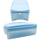 Tupperware Eidgenosse hellblau 350 ml Vorratsbehälter Vorräte Küche Trockenlagerung NEU