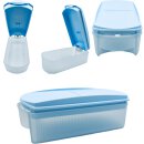 Tupperware Eidgenosse hellblau 350 ml Vorratsbehälter Vorräte Küche Trockenlagerung NEU