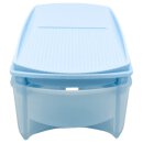 Tupperware Eidgenosse hellblau 350 ml Vorratsbehälter Vorräte Küche Trockenlagerung NEU