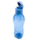 Tupperware Trinkflasche 1l Eco Easy blau to go für...