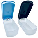 Tupperware Set 2 x Eidgenosse schwarz/blaut 350 ml Vorratsbehälter Salz Nüsse Mehl Trockenlagerung NEU